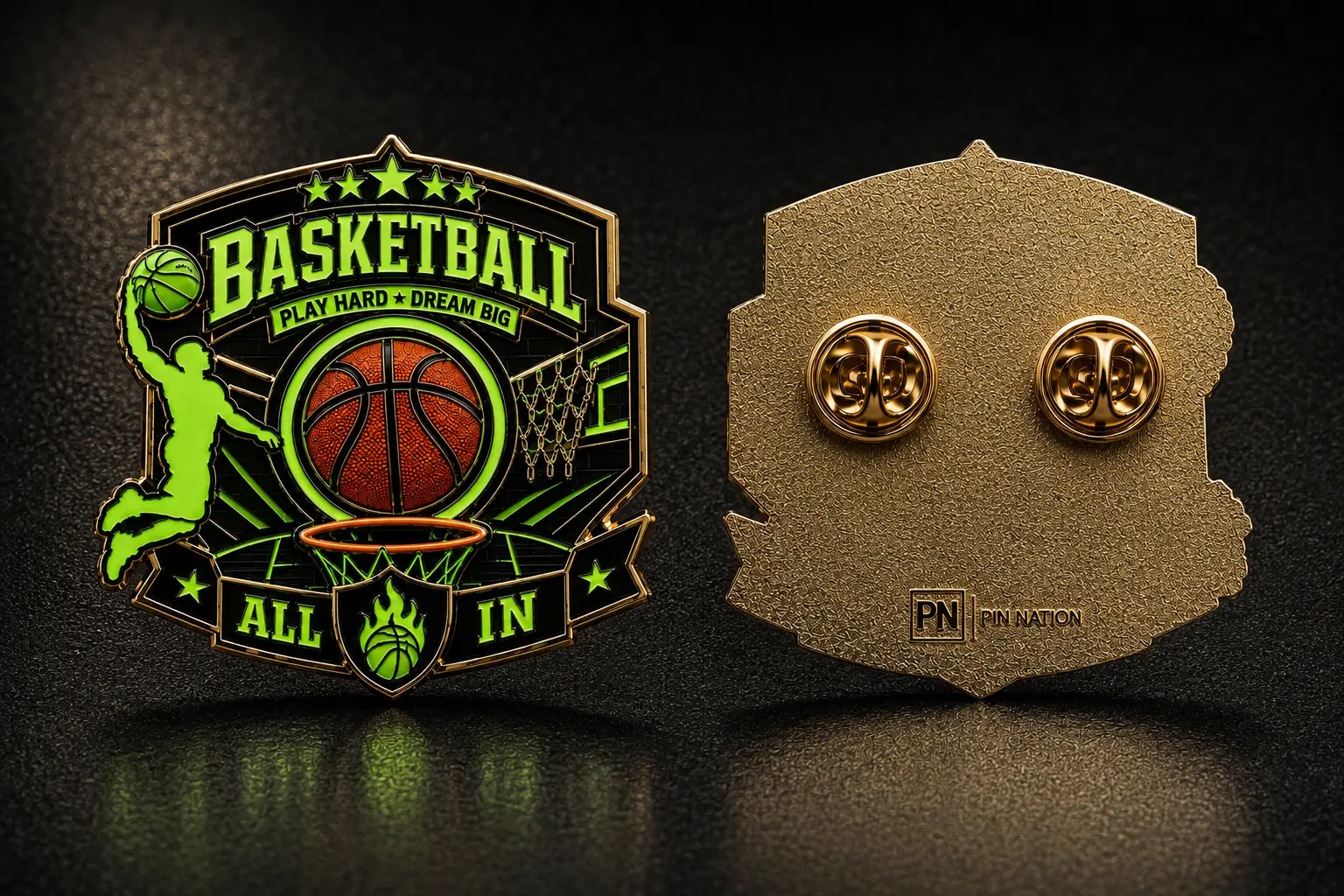 Glow in the Dark Pin