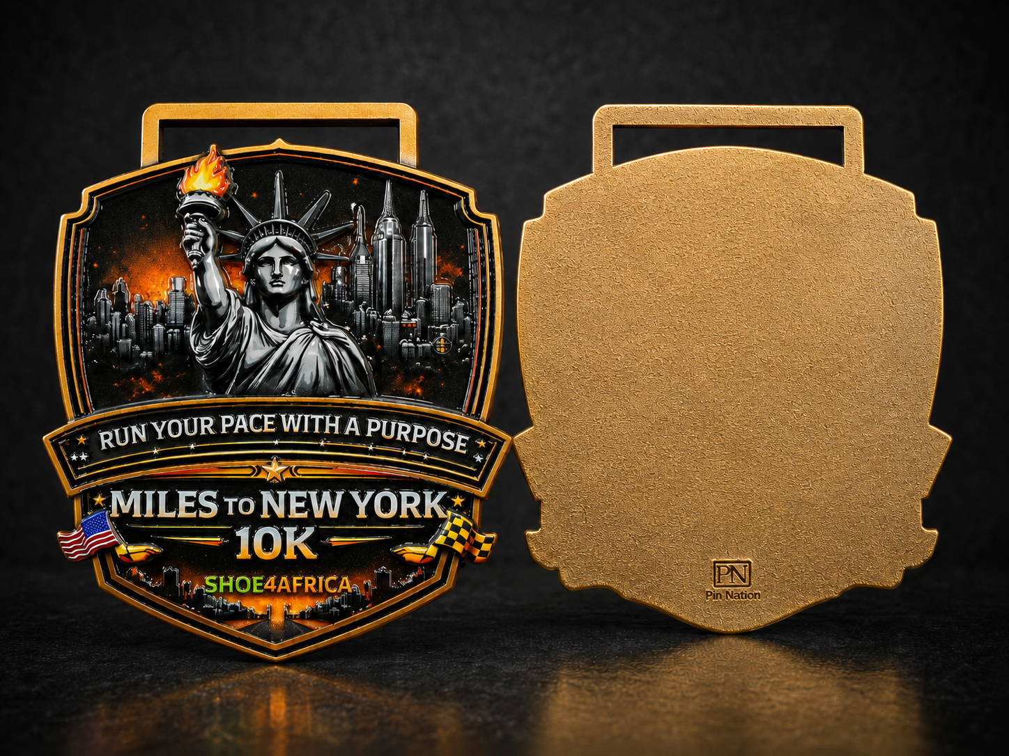 NEW YORK 10K MEDAL